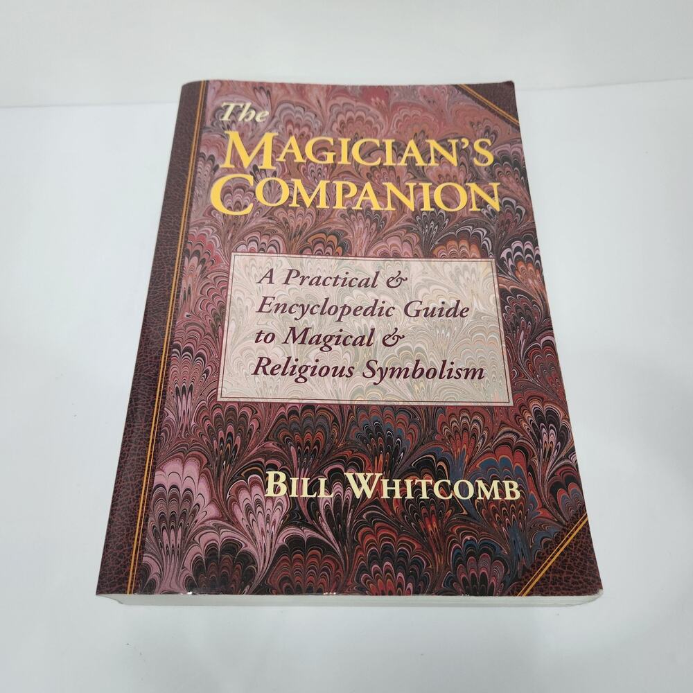 The Magicians Companion Bill Whitcomb Llewellyn Occult Ritual Magic Book Paper